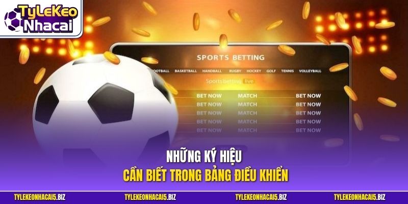 Những ký hiệu cần biết trong bảng điều khiển